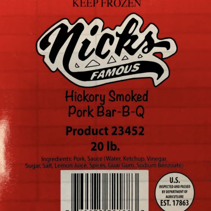 Nick’s Famous Bar-B-Q, a Nashville, Tenn., establishment, is recalling approximately 3,140 pounds of ready-to-eat (RTE) smoked pork barbecue products that may be adulterated with Listeria monocytogenes