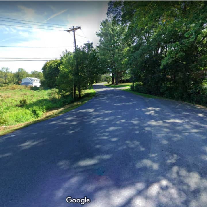 The area near where the first shooting occurred, on Newport Bridge Road in Pine Island.