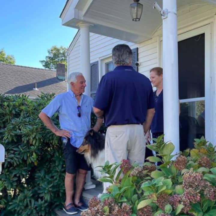 &quot;Productive Sunday door knocking in my old neighborhood, Waterside,&quot; read the caption of this photo posted on the Instagram account of Bobby Valentine&#x27;s campaign in late September.