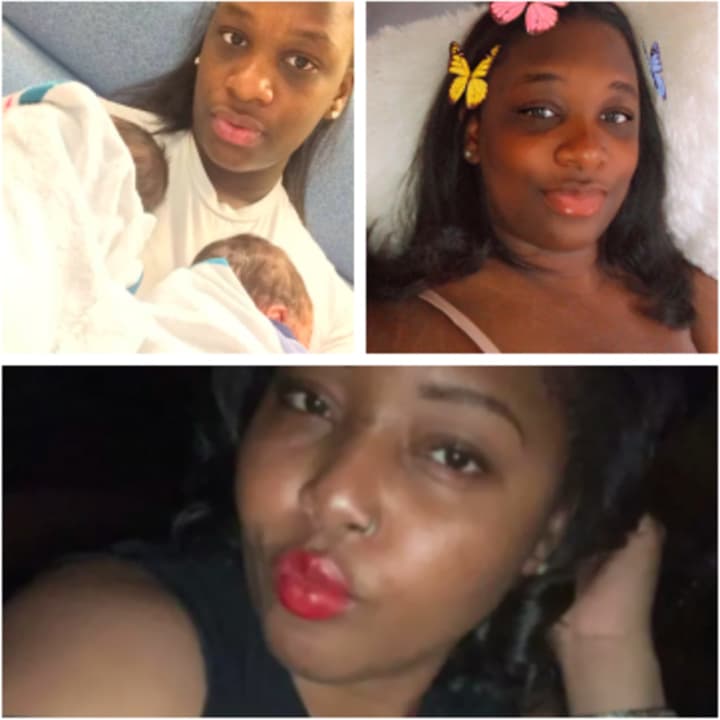Sykea Patton (top) was killed by an ex-boyfriend in front of her twin boys while Jessica Covington was killed at her own baby shower, authorities in Philadelphia say.