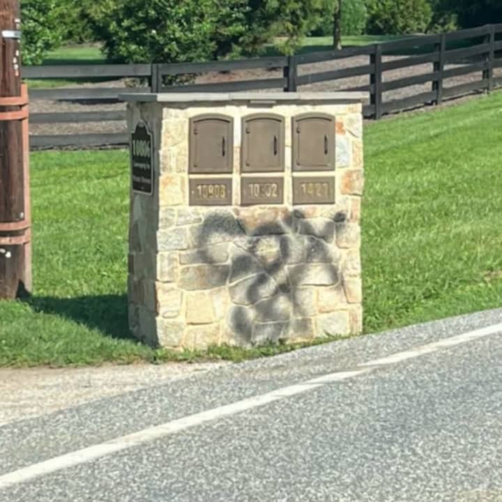 An arrest has been made in connection to the vandalism.