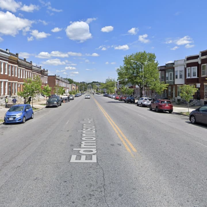 The mass shooting was reported in the 2800 block of Edmondson Avenue in Baltimore.