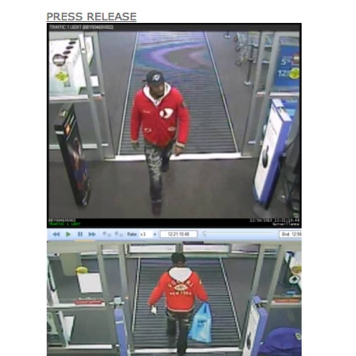 New York State Police are seeking to identify this man, who is accused of using someone else&#x27;s Best Buy credit card to purchase $3,700 worth of Best Buy merchandise.