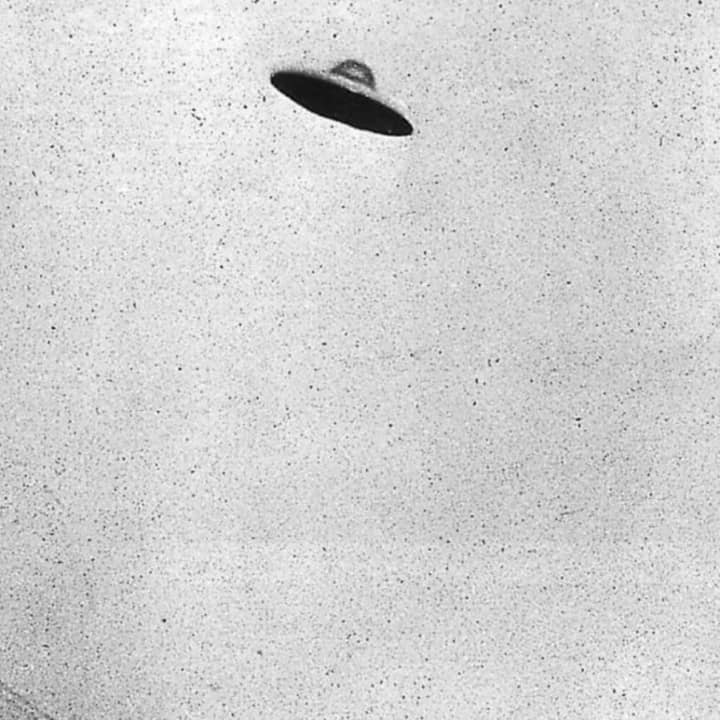 A purported UFO sighted over New Jersey - CIA image