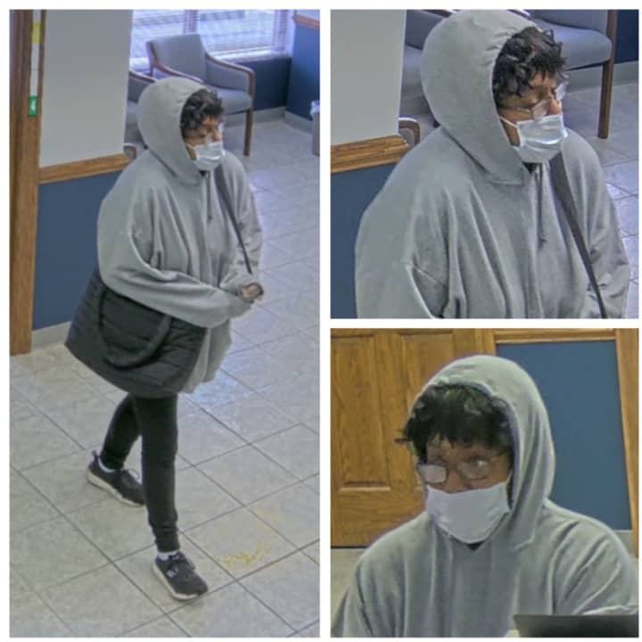 The suspected Franklin County bank robber.