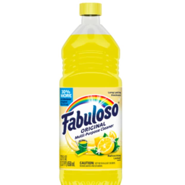 One of the recalled products: Fabuloso original multi-purpose cleaner refreshing lemon scent, 22-fluid ounce.