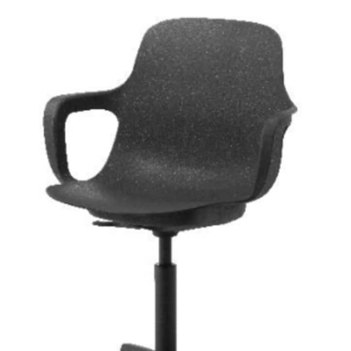 IKEA is recalling its ODGER swivel chair in the anthracite color (dark tone of gray) with date stamps before and including 2221 (22 stands for the year, and 21 stands for the week the product was produced).
