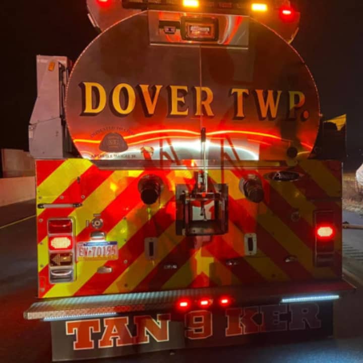A Dover Township Fire Tanker.