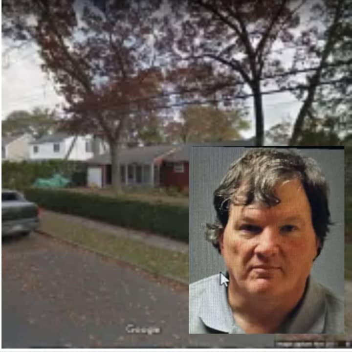 A Google Maps street view captured in 2011 of Rex Heuermann&#x27;s home at 105 1st Ave. in Massapequa Park shows the Chevy Avalanche vehicle that was crucial in identifying him as a suspect. The Gilgo Beach killings occurred from 1996 to 2011.