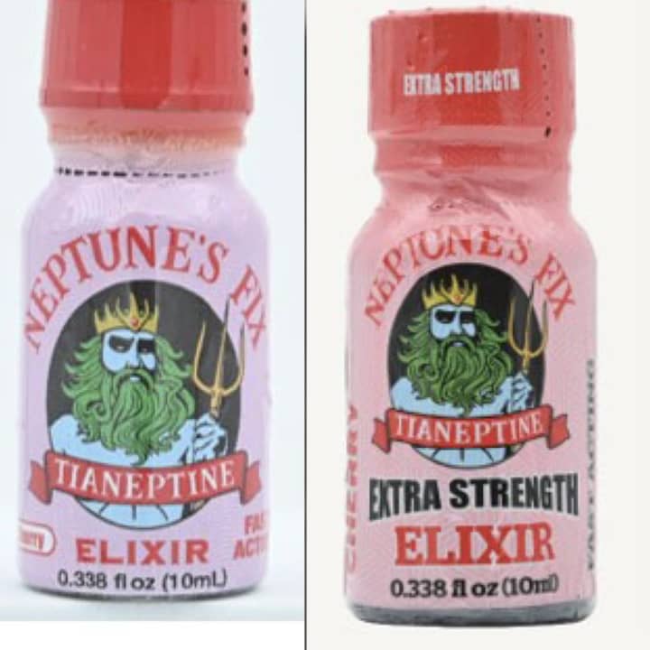Neptune Resources, LLC is voluntarily recalling All lots of Neptune's Fix Elixir, Neptune's Fix Extra Strength Elixir, and Neptune's Fix Tablets to the consumer level
  
