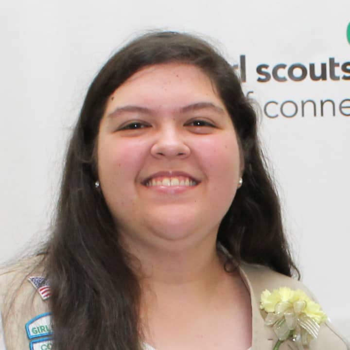 Jessica Brady of Shelton has earned the Girl Scout Gold Award, the highest award in Girl Scouting.