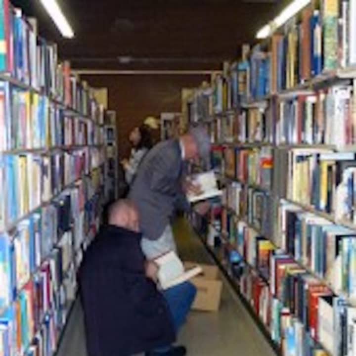 The shelves of the Poughkeepsie Library Book Store are stocked full for the upcoming book sale.