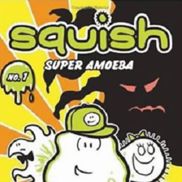 Read about Squish, the super amoeba, at Mount Vernon Library&#x27;s Comix Club. 