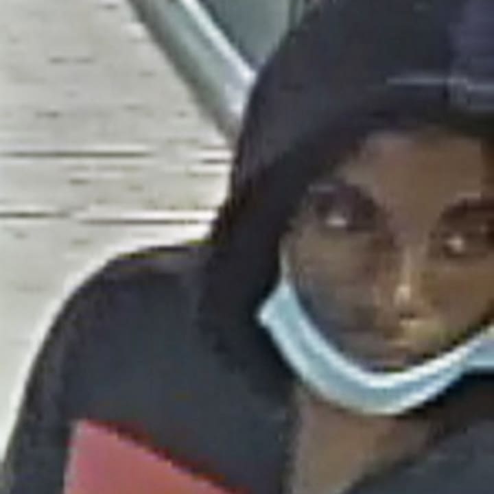 Surveillance camera photo of a suspect in Friday&#x27;s fatal stabbing at South Amboy Train Station.