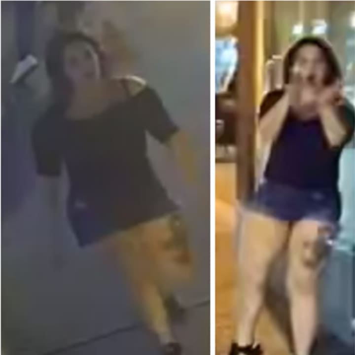 Police are asking the public for help locating and identifying a woman accused of attacking another woman on Long Island.