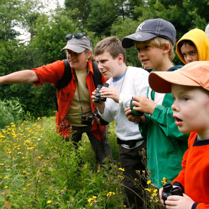 The Lewisboro Land Trust will lead kids on a hike in September.