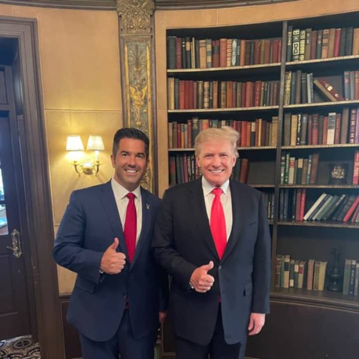Sean Parnell and Former President Donald J. Trump.