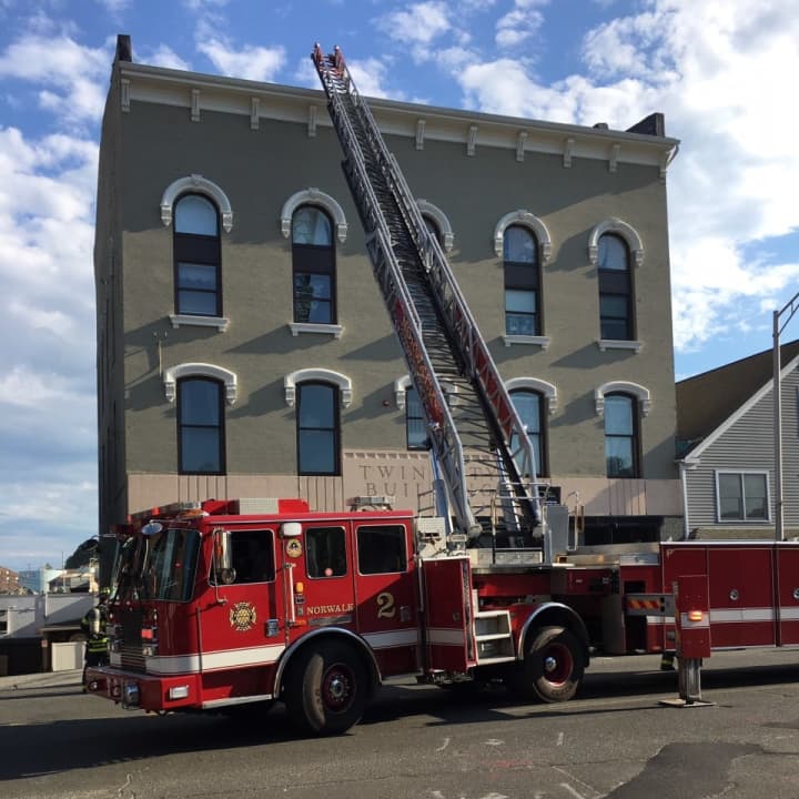 A fire at a Norwalk apartment building left one unit unhabitable and damaged another.