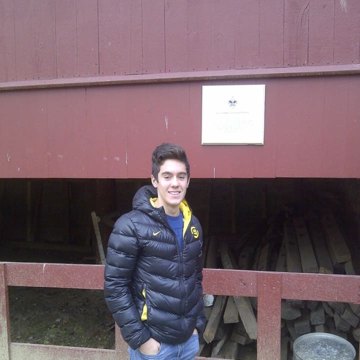 White Plains student Xerxes Libsch has been recognized for his conservation work at Muscoot Farm.