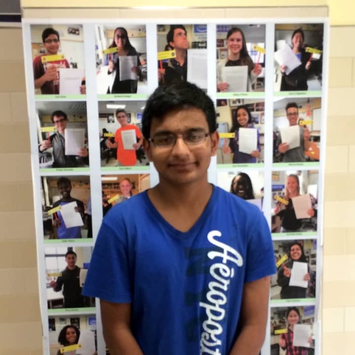 Yasir Khan, a senior at Ossining High School, was chosen as a semifinalist in the 2015 Siemens Competition in Math, Science and Technology.