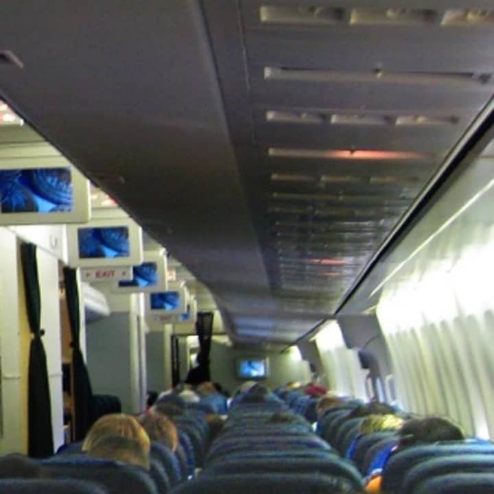 United Airlines cabin
