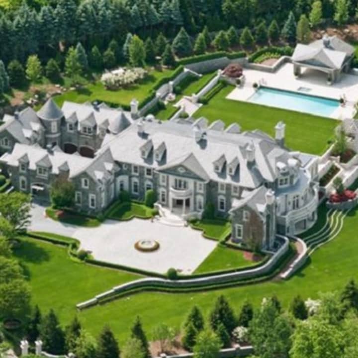 This mansion for sale in Alpine is reportedly the most expensive home on the market in New Jersey.
