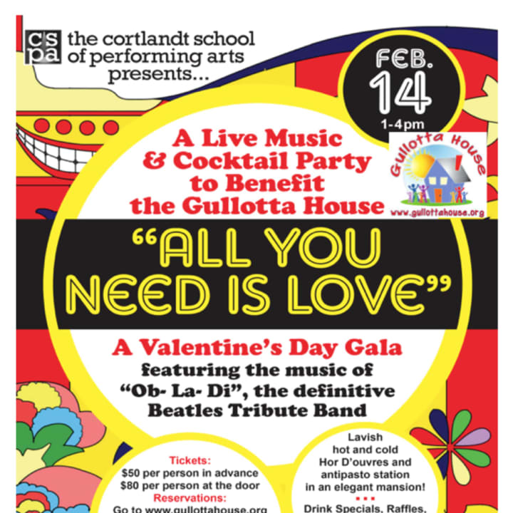 The &quot;All You Need Is Love&quot; gala will benefit Gullotta House.