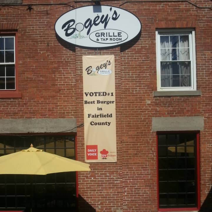 The new sign outside Bogey&#x27;s Bar &amp; Grille in Norwalk shows off its DVlicious pride.