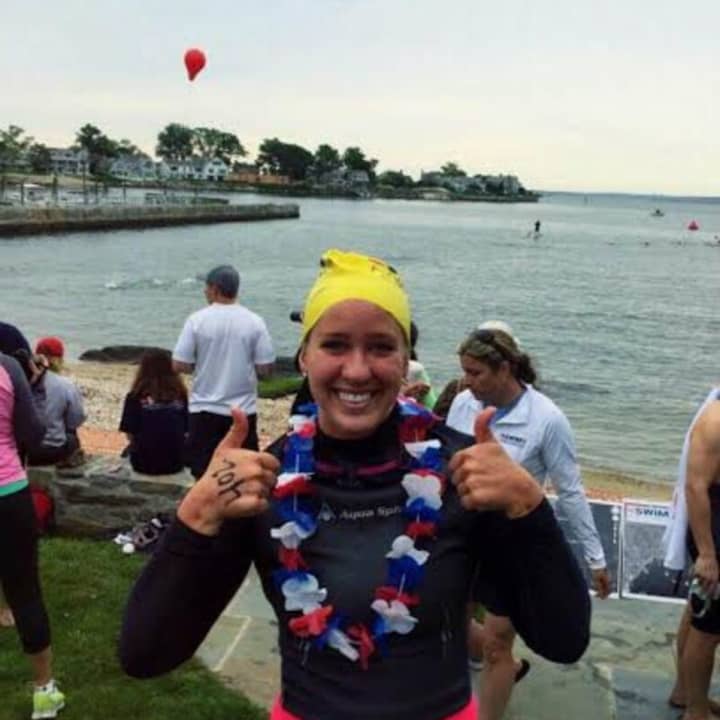 Brooke Lorenz, a native of Greenwich, will swim in Saturday&#x27;s Swim Across America Greenwich/Stamford. She is six-year cancer survivor.