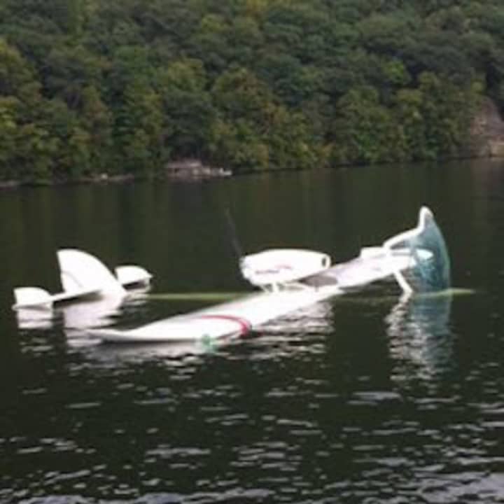 A sea plane crashed into Candlewood Lake in Sherman on Friday