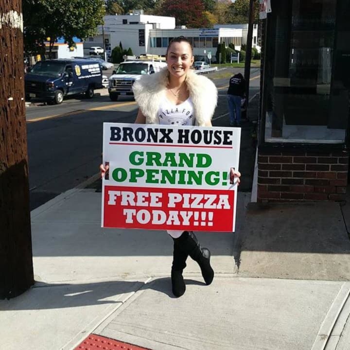 You can grab a slice or sit down for regular or Sicilian pie at Bronx House Pizza Pie in Stamford.