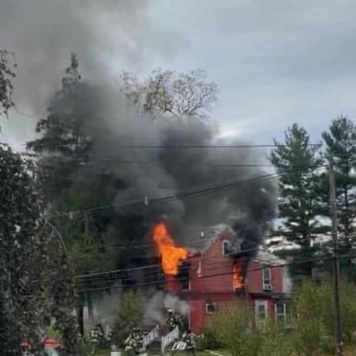 Fire crews worked diligently to extinguish a couch that that went up in flames at a home on Route 94 in Sussex County over the weekend.