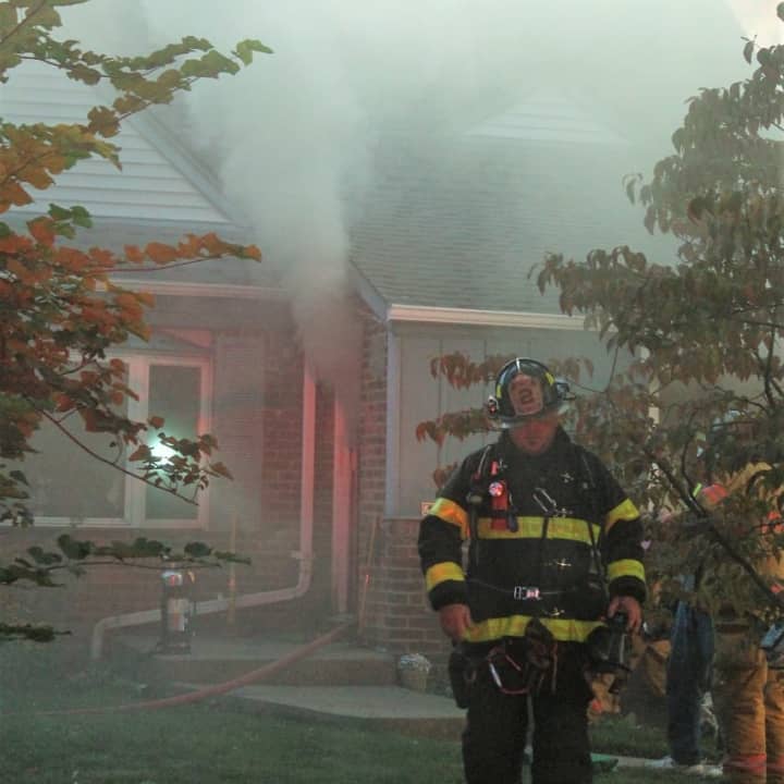 Firefighters doused the Fair Lawn blaze in about an hour.