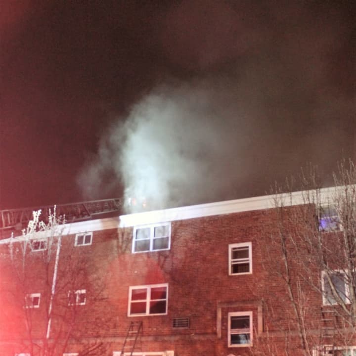 The electrical fire spread throughout the building at 970 Main Street in Hackensack.