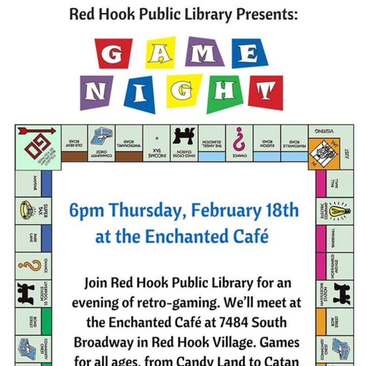 The Enchanted Cafe will host a night of board games on Feb. 18.