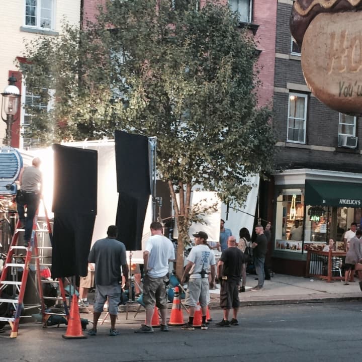 Scenes on Main Street in Tarrytown as ABC&#x27;s &quot;Quantico&quot; comes to town.