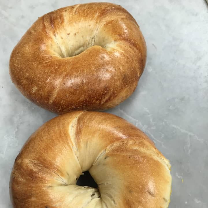 Nyack Hot Bagels is known for its hand-rolled bagels.