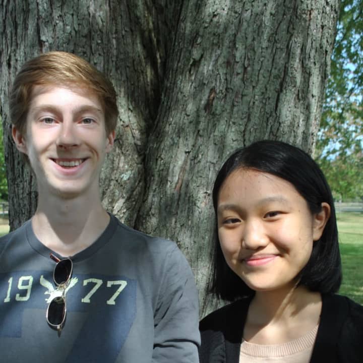 Sophie Lee and  Gregory Kaplan are class valedictorian and salutatorian, respectively, at John Jay High School.
