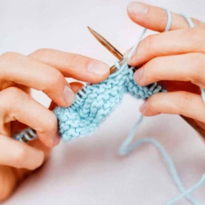 A knitting group welcomes beginners and experienced knitters at the Beekman Library.