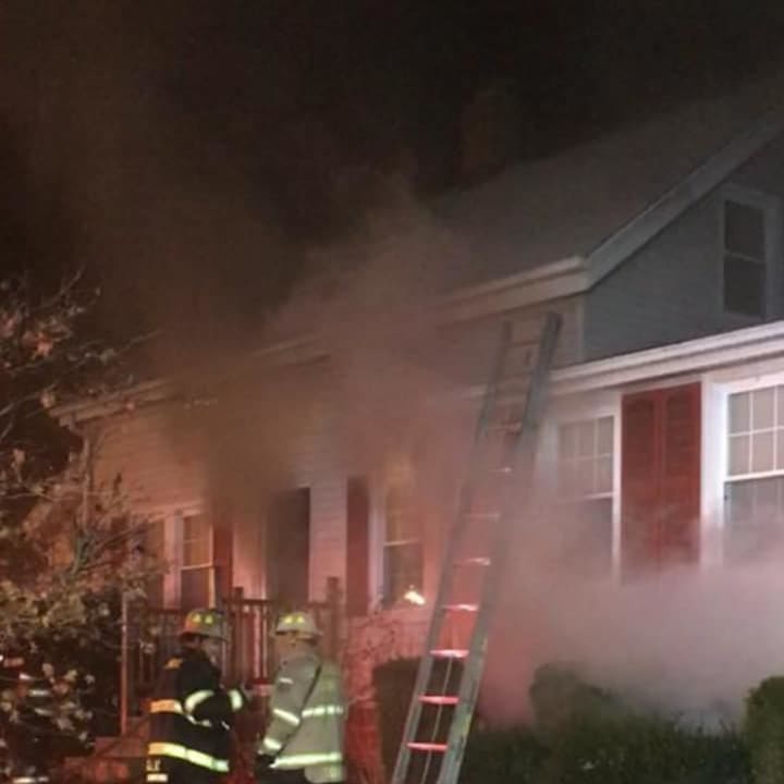 Monroe firefighters responded to a basement fire on Old Tannery Road early Thursday morning