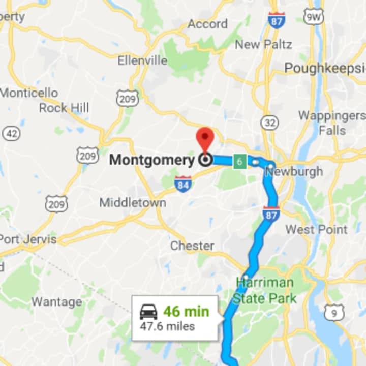 The Montgomery driver &quot;appeared to have a difficult time maintaining his lane of travel,&quot; police in Wyckoff, N.J. said.