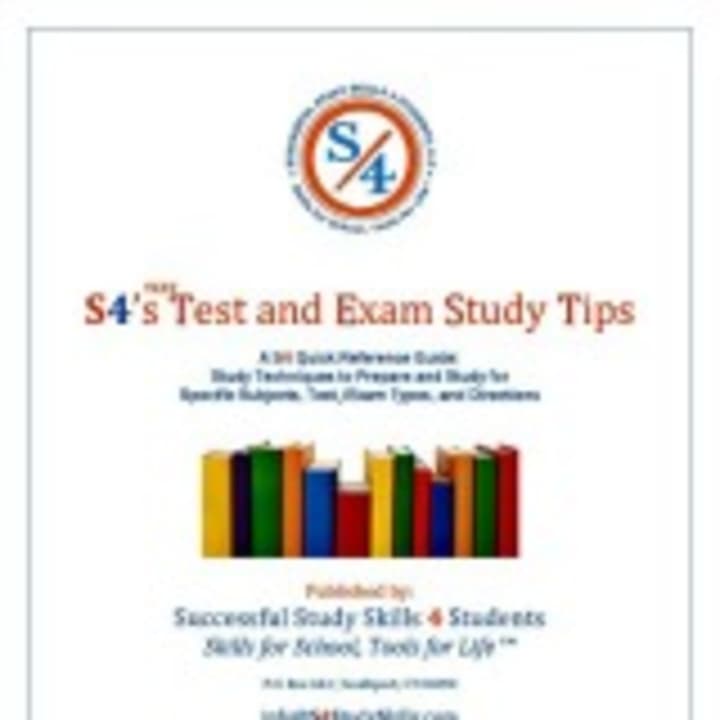 Successful Study Skills 4 Students is offering a free ebook called &quot;S4s Test and Exam Study Tips (S4s TEST)&quot; to help students prepare for finals.