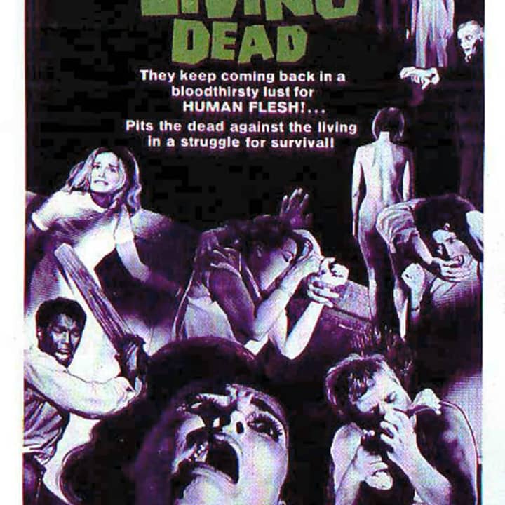 The Warner library will screen the 1968 classic Night of the Living Dead on Thursday at 7 p.m.  