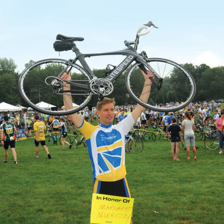New Canaan&#x27;s John Murphy plans to ride 190 miles over two days in the Connecticut Challenge in July.