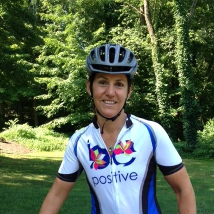 Wilton&#x27;s Jenn Lewis, a cancer survivor, will ride in the Connecticut Challenge for the third time on Saturday.