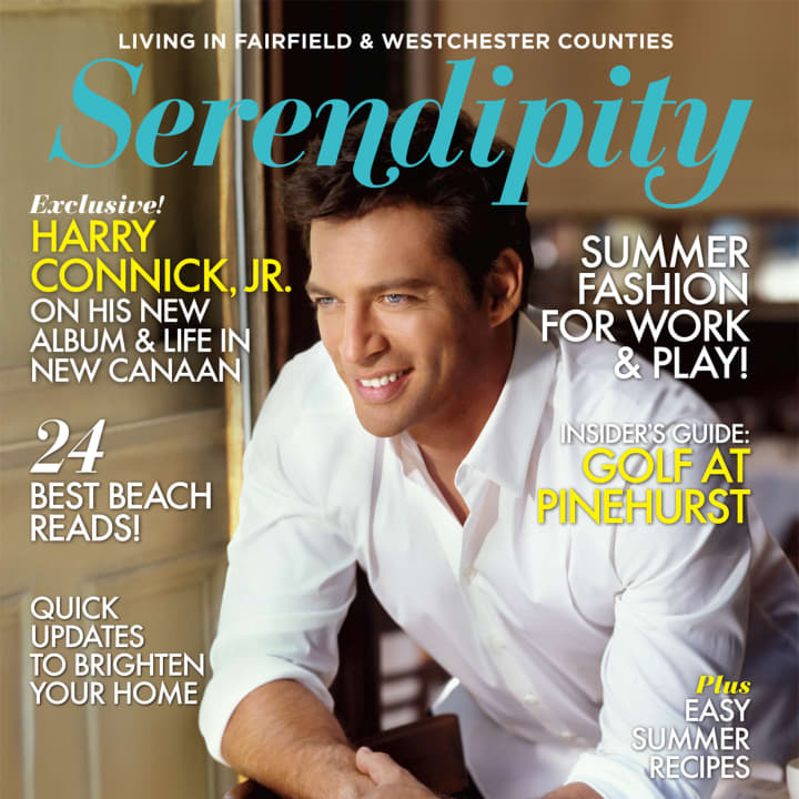 New Canaan&#x27;s Harry Connick Jr., told Serendipity Magazine all about why he likes living in town for a cover story about him. 