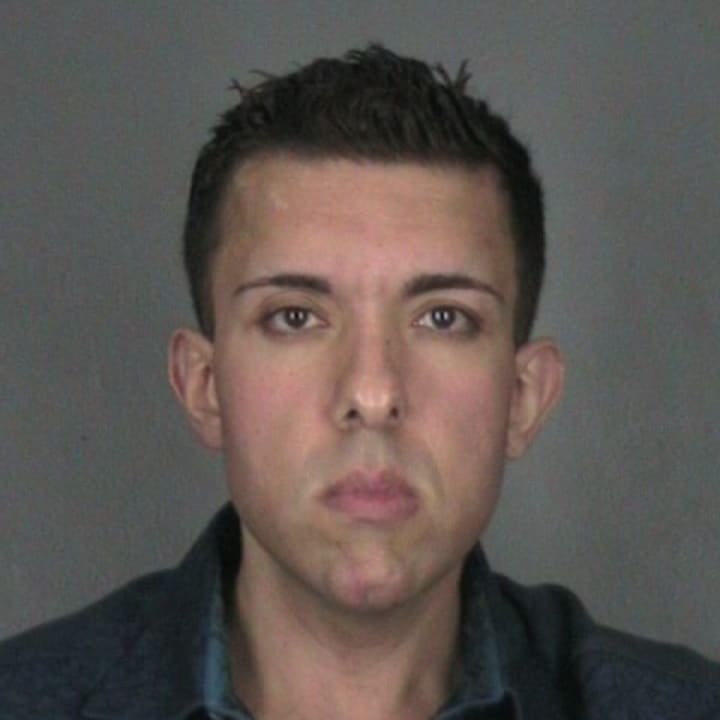 Samir Mamhud was arrested by Westchester County Police on a c drunk-driving charge and going the wrong way after a collision on the Saw Mill River Parkway. 