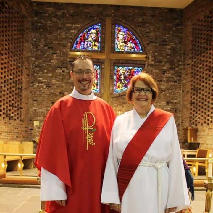 Tuckahoe resident Rosemarie Gustafson was added as a deacon in Bronxville.