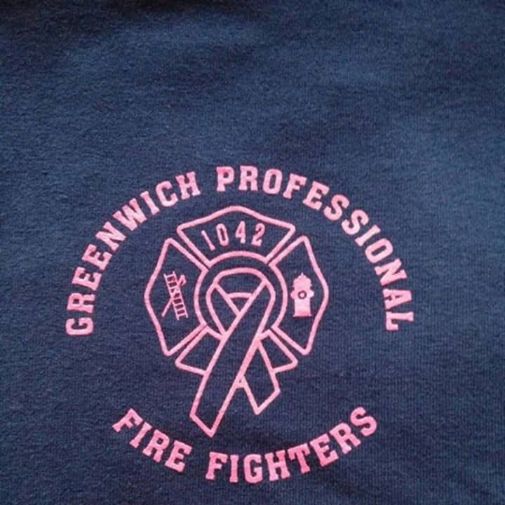 Greenwich Professional Fire Fighters will wear pink in October in honor of Breast Cancer Awareness. 