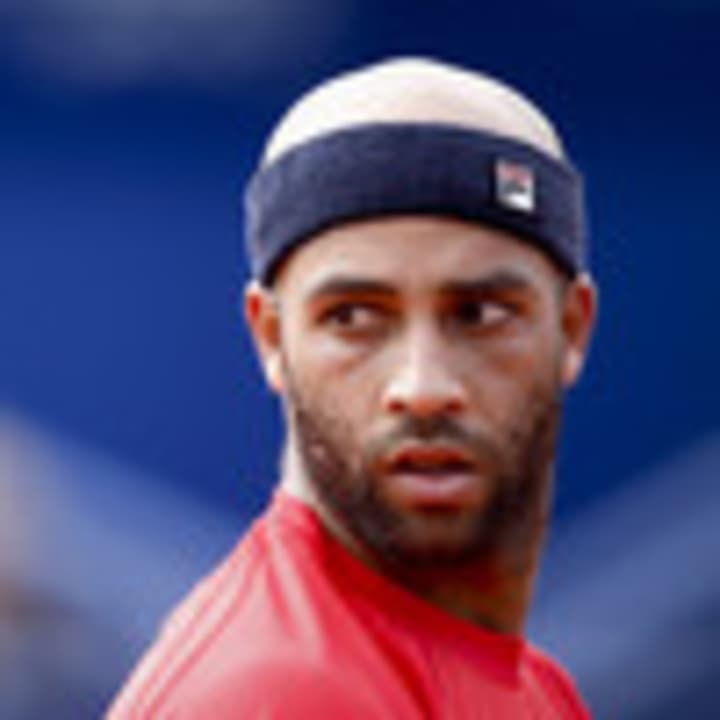 James Blake bowed out of the U.S. Open Wednesday in his final singles match.